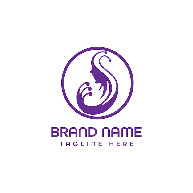 plantilla vectorial de diseño de logotipo de negocios de moda