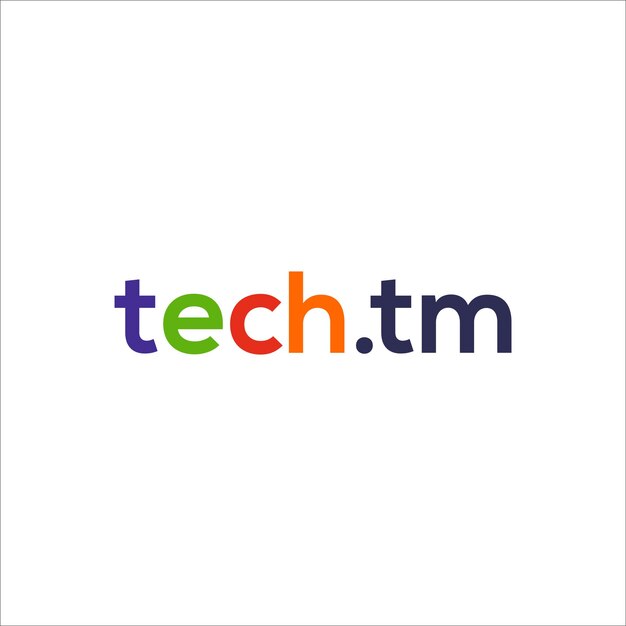 plantilla vectorial de diseño de logotipo tecnológico