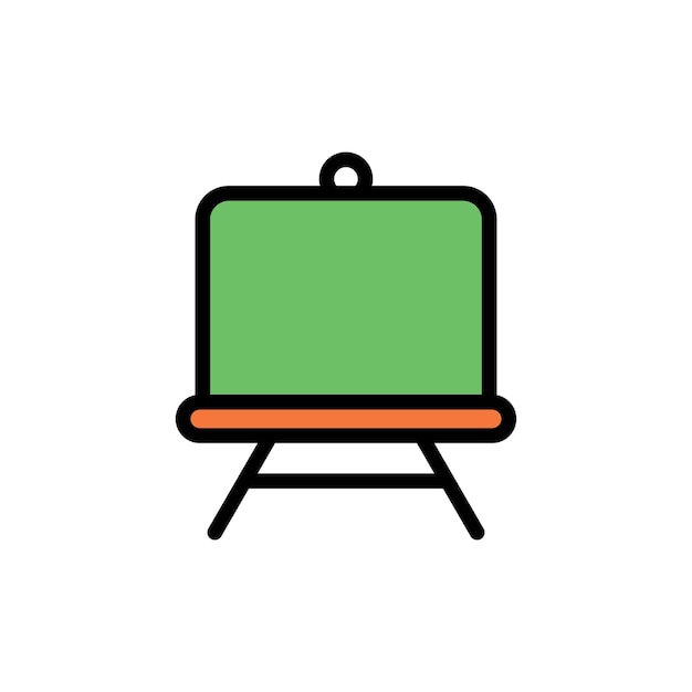 plantilla vectorial de diseño de tablero de iconos