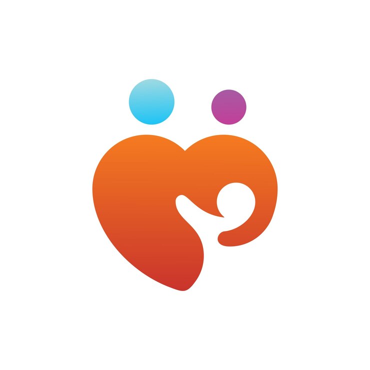 plantilla vectorial de EPS para el logotipo de los padres