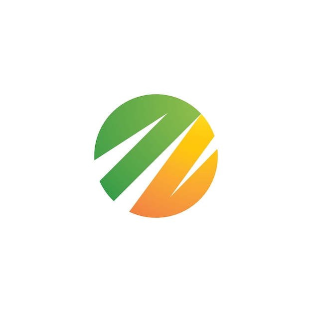 Plantilla vectorial de ilustración del logotipo Swoosh