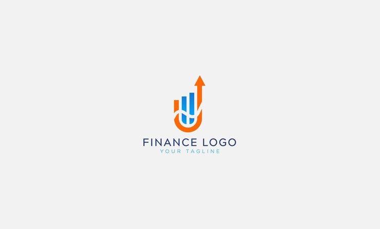 Plantilla vectorial de logotipo contable y financiero