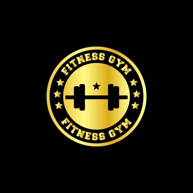 plantilla vectorial del logotipo del gimnasio