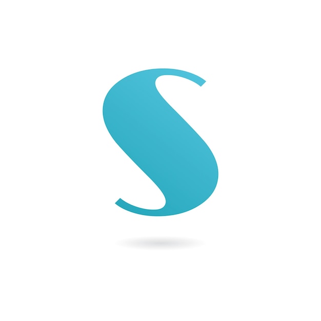 plantilla vectorial del logotipo de la letra S diseño inicial de la letra Creative S
