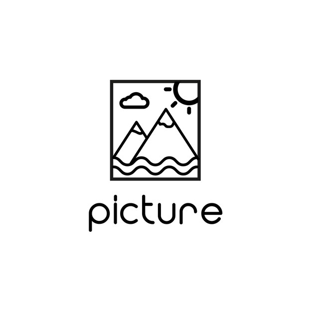 Vector plantilla vectorial del logotipo de la obra de arte