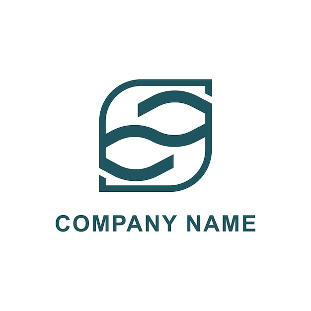 plantilla vectorial de logotipo de símbolo abstracto para la identidad de su negocio