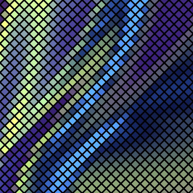 plantilla vectorial con rectángulos Nueva ilustración abstracta con formas rectangulares