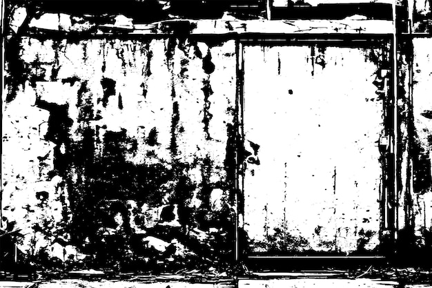 plantilla vectorial de textura monocromática grunge negra para la textura de fondo textura abstracta