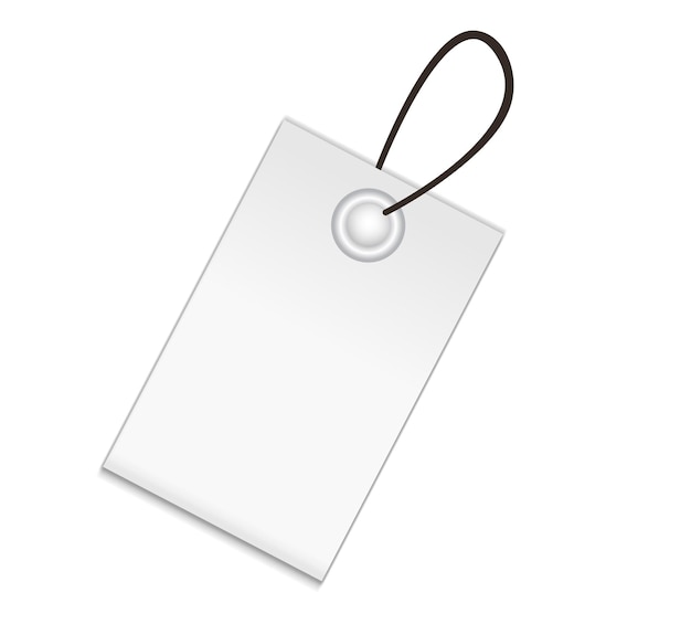 Vector plantilla de venta de descuento de etiqueta de etiqueta aislada en el elemento de diseño gráfico plano de fondo blanco