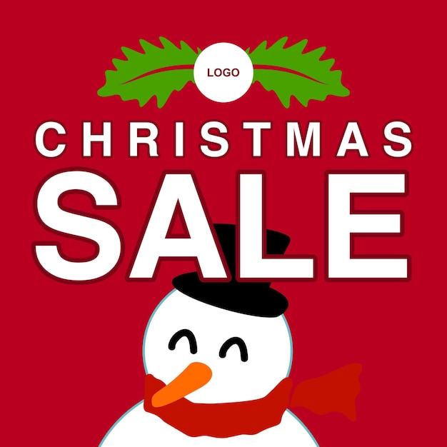 plantilla de venta de Navidad en las redes sociales