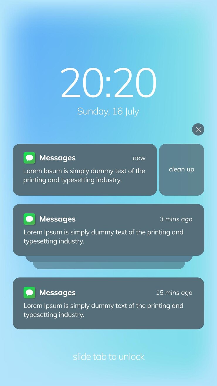 Vector plantilla de ventana de notificación de teléfono interfaz de mensaje de teléfono inteligente sobre un fondo claro ilustración vectorial teléfono inteligente imessages nos comunicamos ilustración vectorial