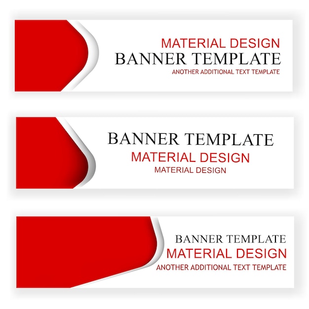 Plantilla vertical de 3 variantes de medio rectángulo rojo en la bandera blanca para la celebración del día de la independencia de indonesia, con área de colocación de texto