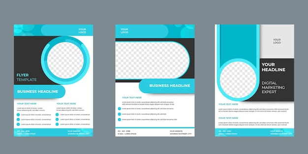 plantilla de volante de negocios llamativa para eventos corporativos y de ventas