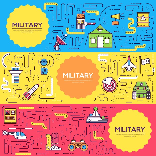 Plantilla de volante de vehículos en base militar