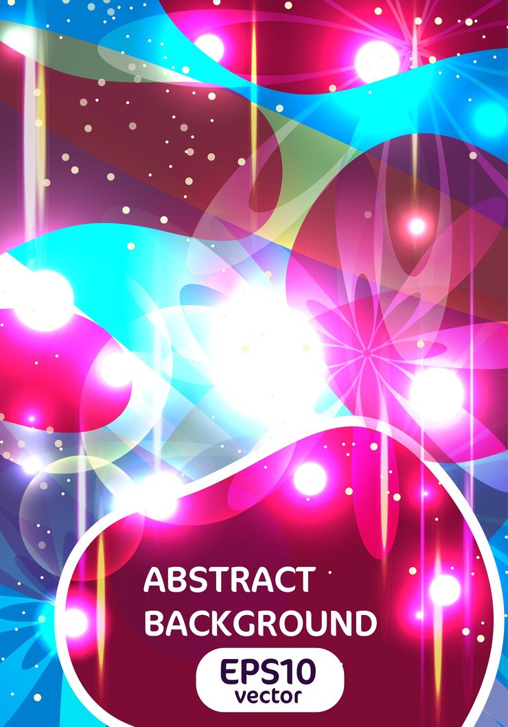 Vector plantillas abstractas creativas en colores degradados borrosos. oster de estilo lindo y minimalista, tarjeta de visita,