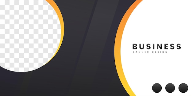 Plantillas de banners de promoción de negocios Diseño de banners modernos de fondo abstractos