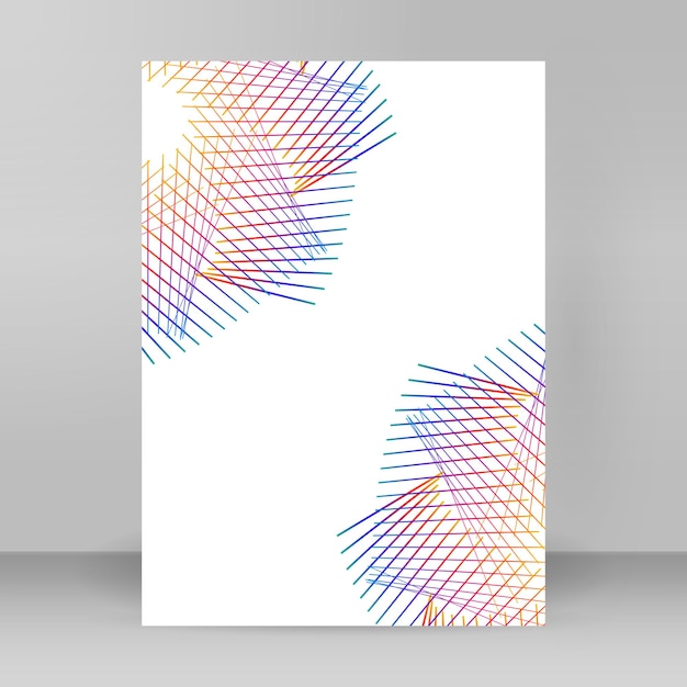 Plantillas comerciales para presentaciones polivalentes Fácil de editar Vector EPS 10 folleto de diseño de diseño