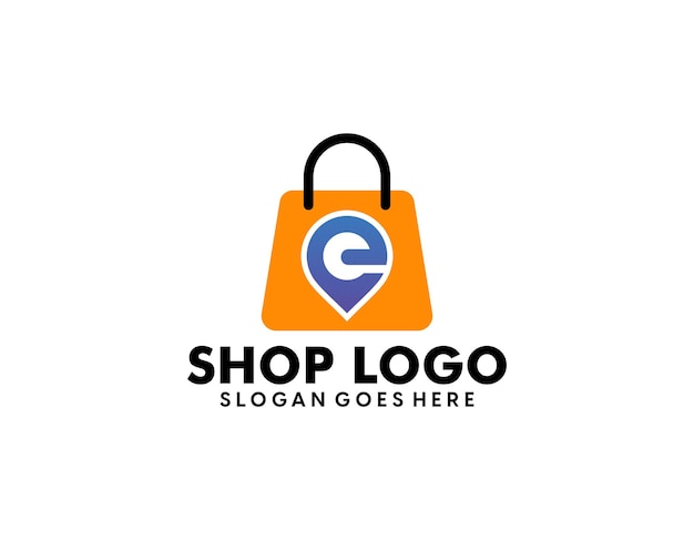 Plantillas creativas de logotipos de tiendas online