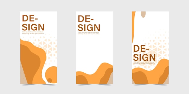 Las plantillas de diseño de bcakground son de colores abstractos.