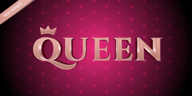 Plantillas de diseño de estilo de texto 3d de lujo de oro rosa