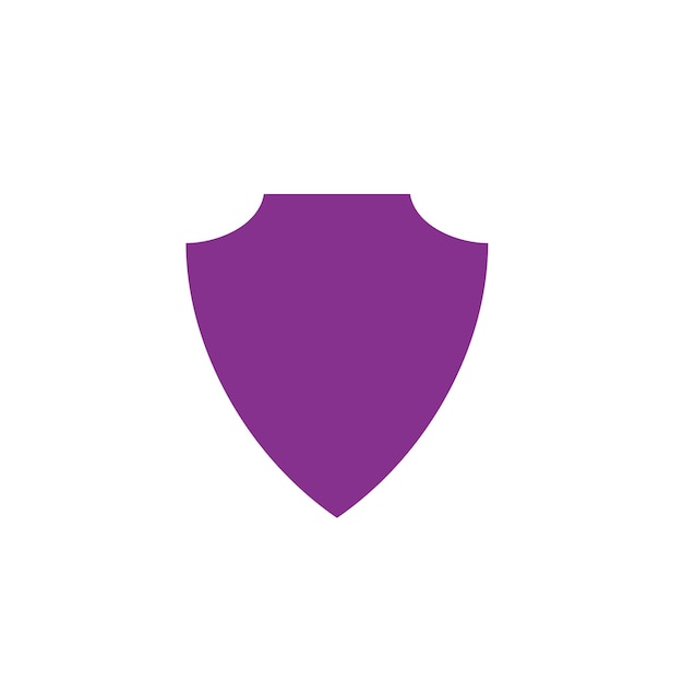 Las plantillas de diseño de iconos de escudo son simples y modernas