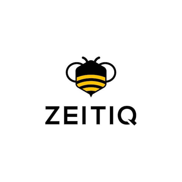 Plantillas de diseño de logotipos de abejas y animales