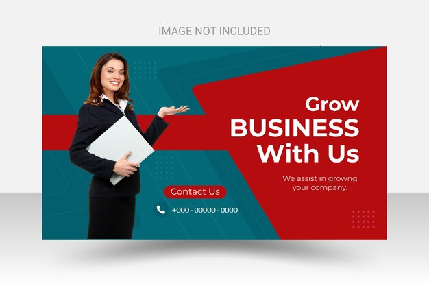 Plantillas de diseño de miniaturas de YouTube para agencias de marketing digital y corporativas