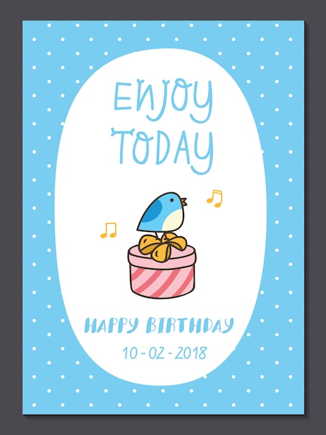 Vector plantillas de diseño de tarjeta de cumpleaños