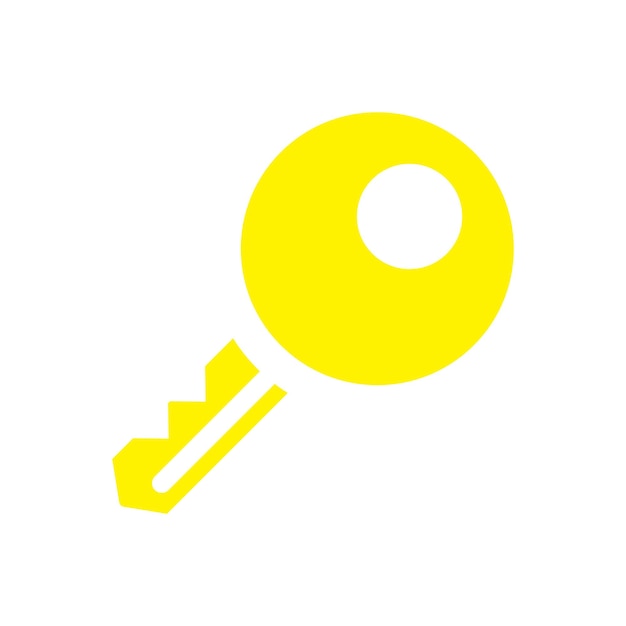 plantillas de diseño de vectores de iconos clave