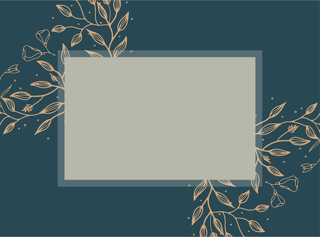 Plantillas de diseño vectorial en un estilo moderno y sencillo con espacio para copiar texto, flores y hojas: fondos y marcos de invitaciones de boda, fondos de pantalla de historias de redes sociales