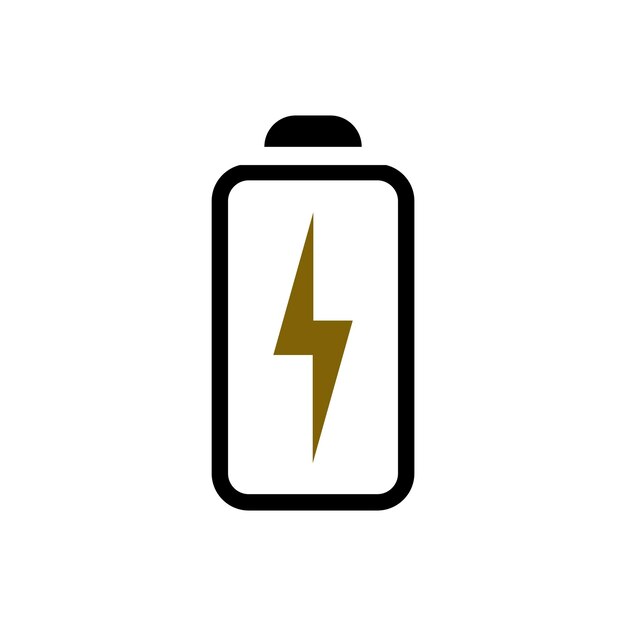 plantillas de diseño vectorial de iconas de batería