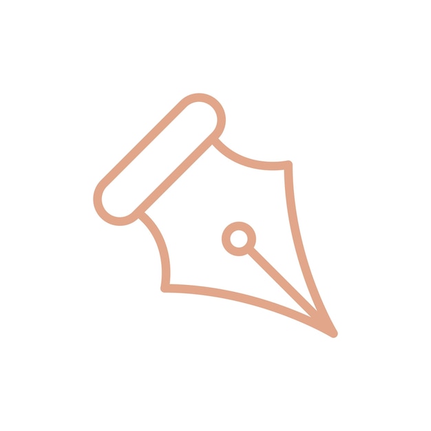 plantillas de diseño vectorial de iconas de bolígrafos