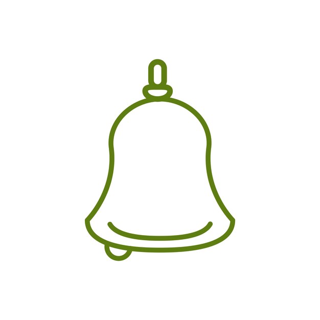 plantillas de diseño vectorial de iconas de campana