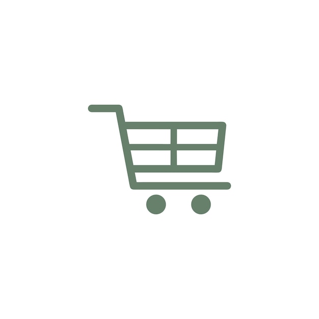plantillas de diseño vectorial de iconas de carrito de compras