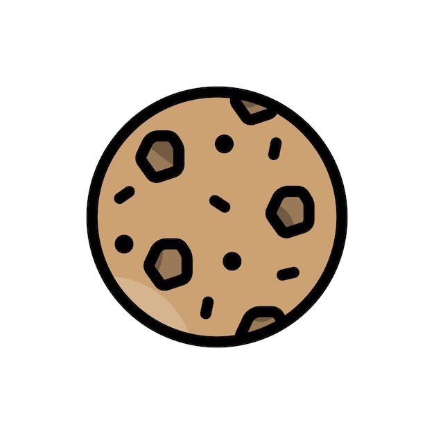 Vector plantillas de diseño vectorial de iconas de galletas