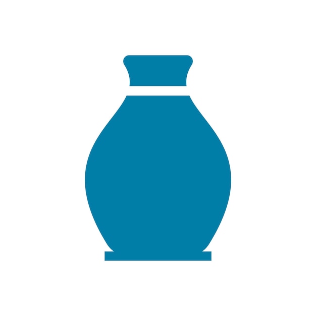 plantillas de diseño vectorial de iconas de jarrones