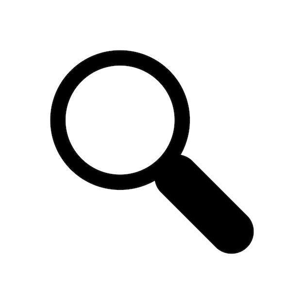 plantillas de diseño vectorial de iconas de lupas