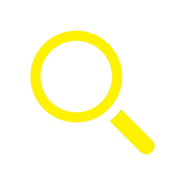 plantillas de diseño vectorial de iconas de lupas
