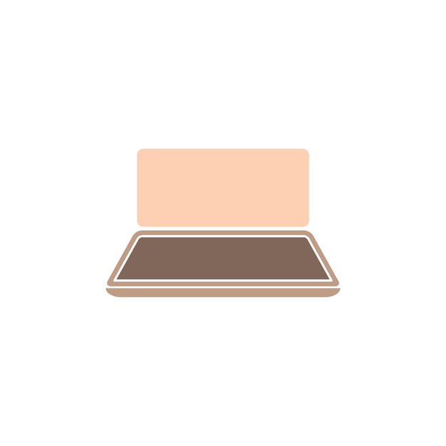 plantillas de diseño vectorial de iconas de portátiles
