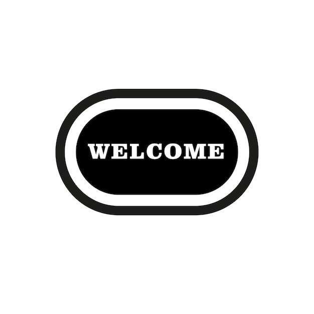plantillas de diseño vectorial de iconos de alfombras simples y modernas