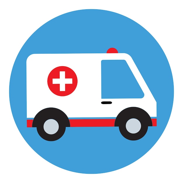 plantillas de diseño vectorial de iconos de ambulancias