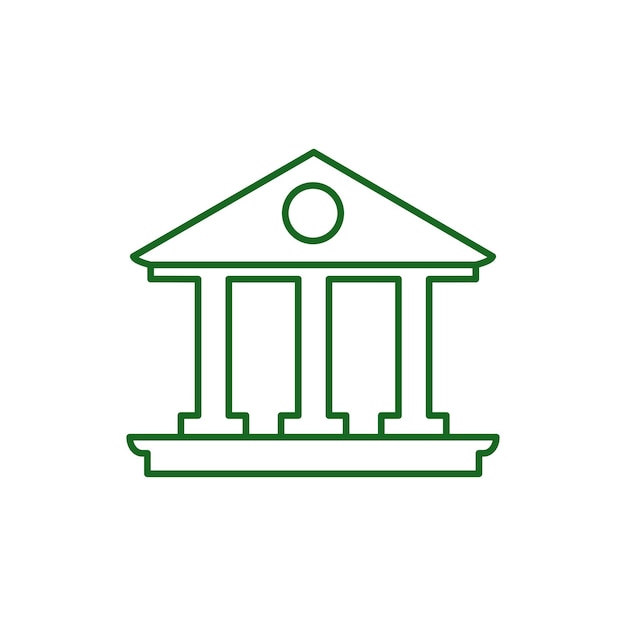 plantillas de diseño vectorial de iconos bancarios