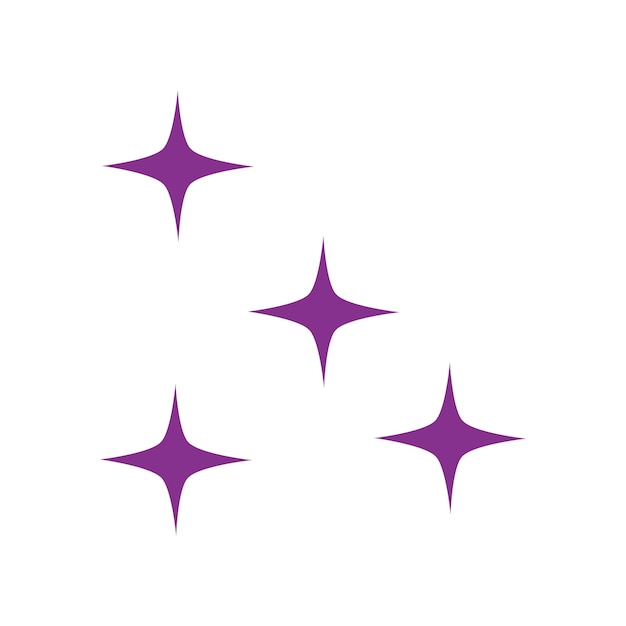 plantillas de diseño vectorial de iconos de brillo