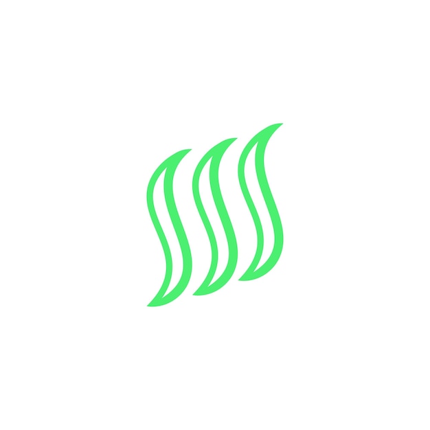 plantillas de diseño vectorial de íconos de cabello