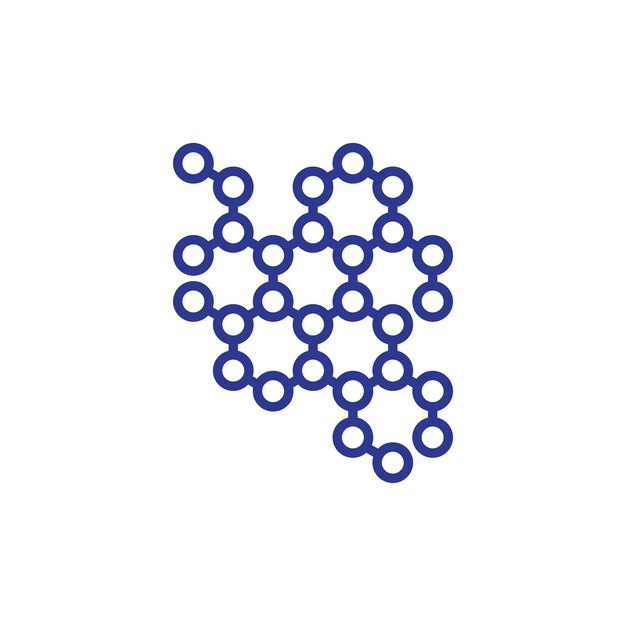 plantillas de diseño vectorial de iconos de celosía