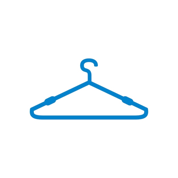 plantillas de diseño vectorial de iconos de colgadores de ropa