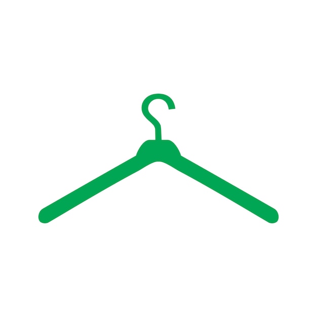 plantillas de diseño vectorial de iconos de colgadores de ropa