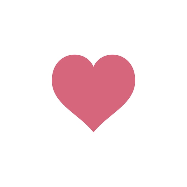 Plantillas de diseño vectorial de íconos de corazón concepto simple y moderno