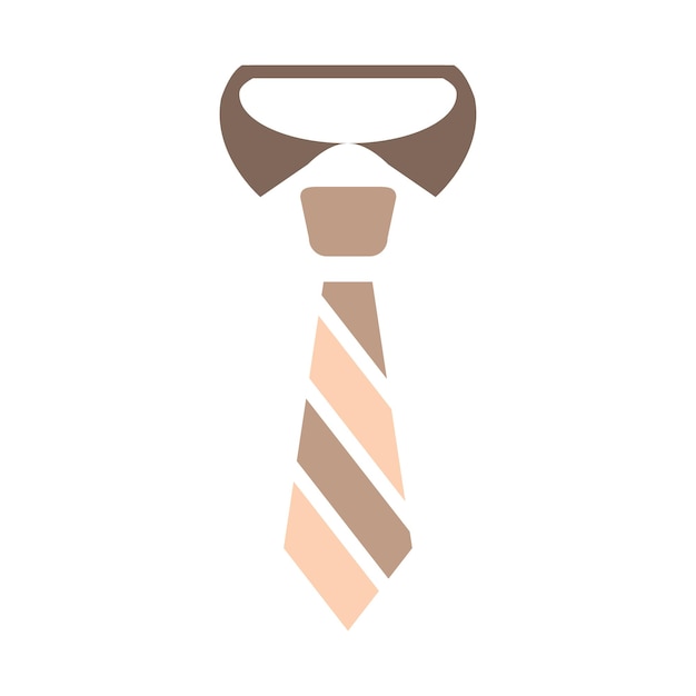 plantillas de diseño vectorial de iconos de corbatas y pajaritos