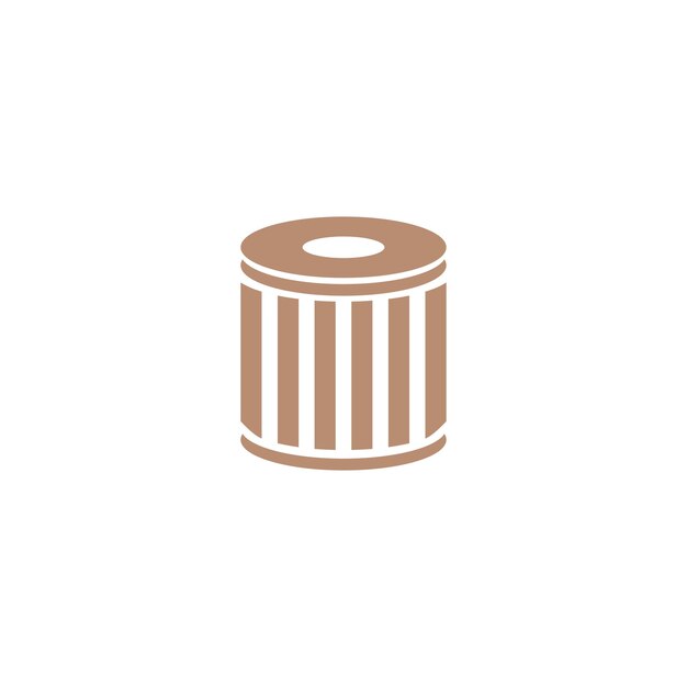 plantillas de diseño vectorial de íconos de filtro de combustible